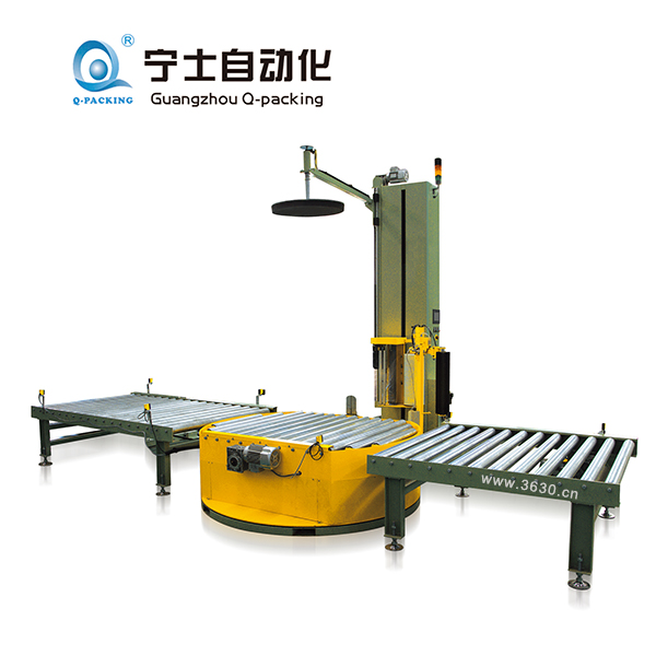 壓頂型自動托盤在線纏繞包裝機(jī)
